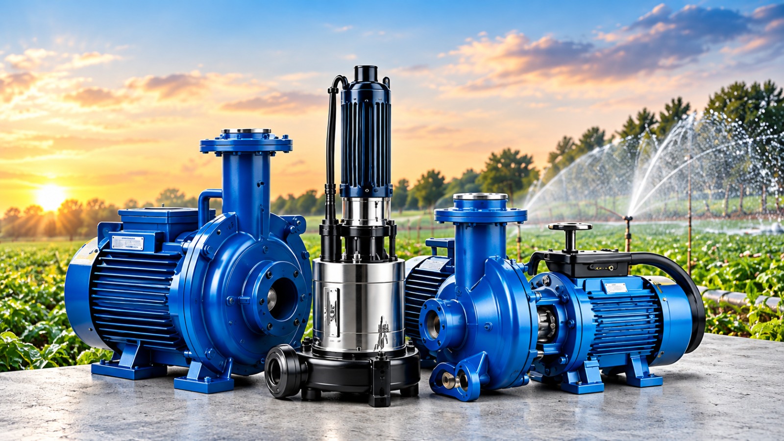Industrial pumps